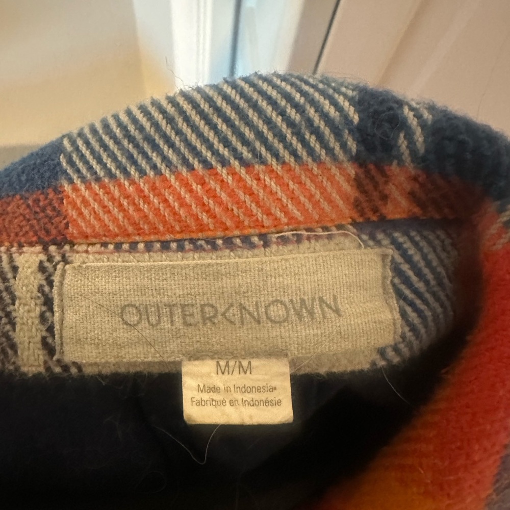 Outerknown Multicolor Plaid Shacket - image 7